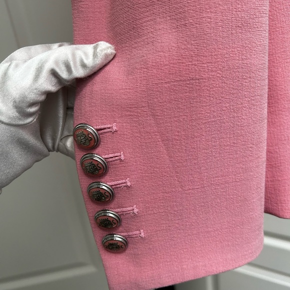 Veronica Beard Miller “Peony” color Double Breasted Blazer Sz 8 - Picture 15 of 17